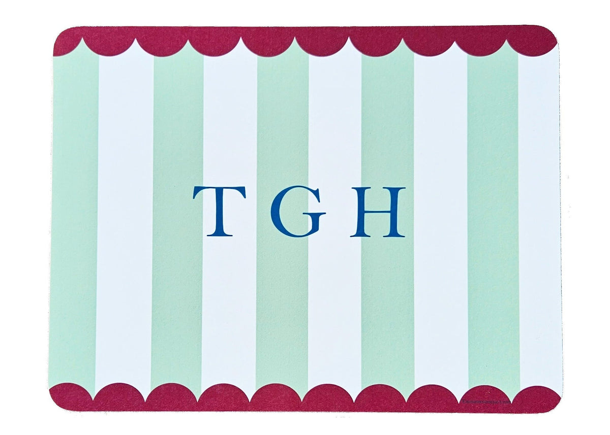 *NEW!* GREEN CIRCUS STRIPE