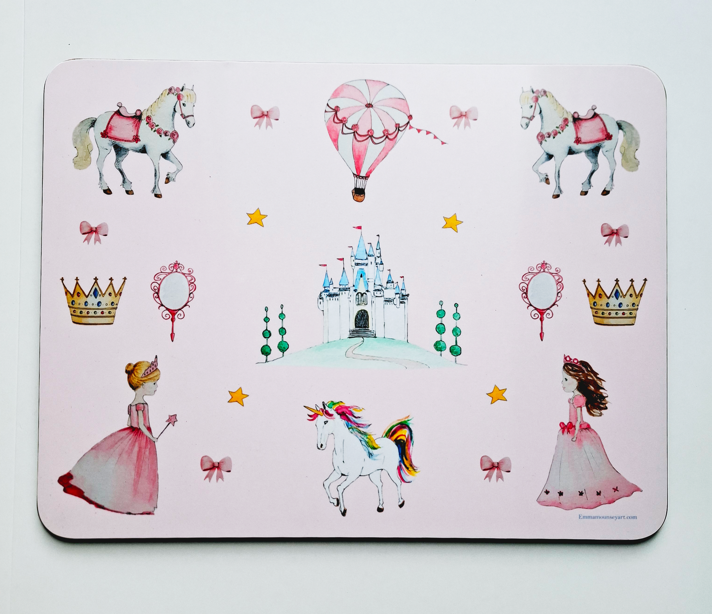 GENERIC PRINCESSES PLACEMAT