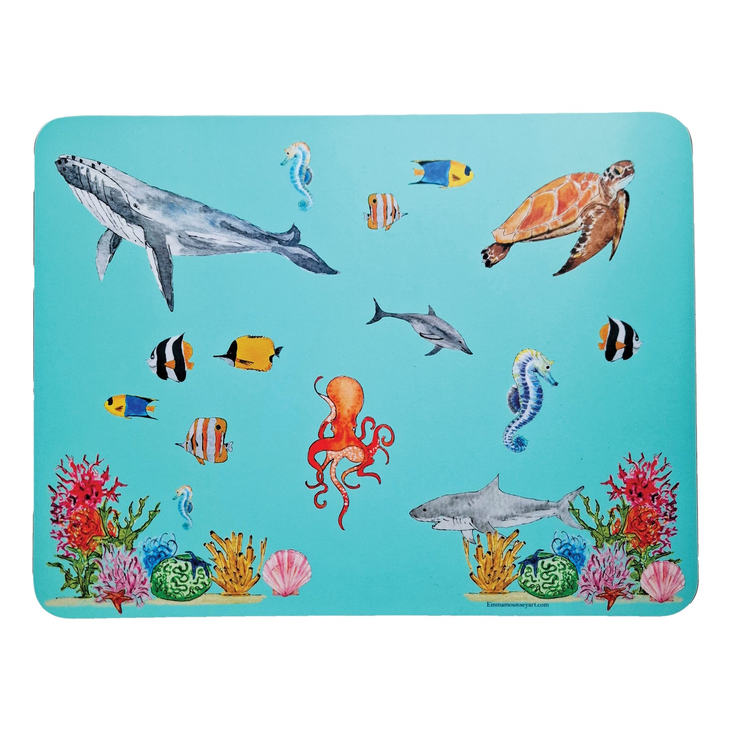 GENERIC UNDER THE SEA PLACEMAT