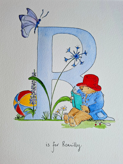 BESPOKE WATERCOLOUR INITIALS