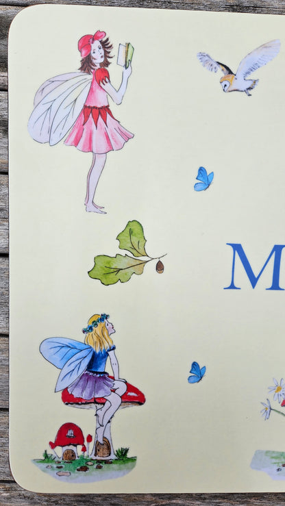 *NEW!* WOODLAND FAIRIES PLACEMAT