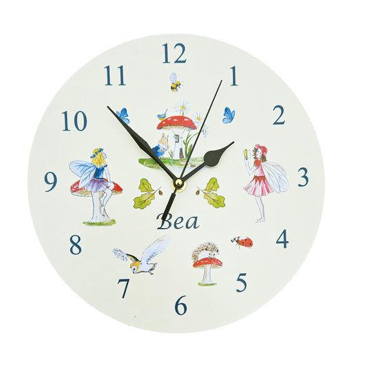 *NEW* WOODLAND FAIRIES CLOCK