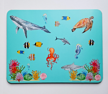 GENERIC UNDER THE SEA PLACEMAT