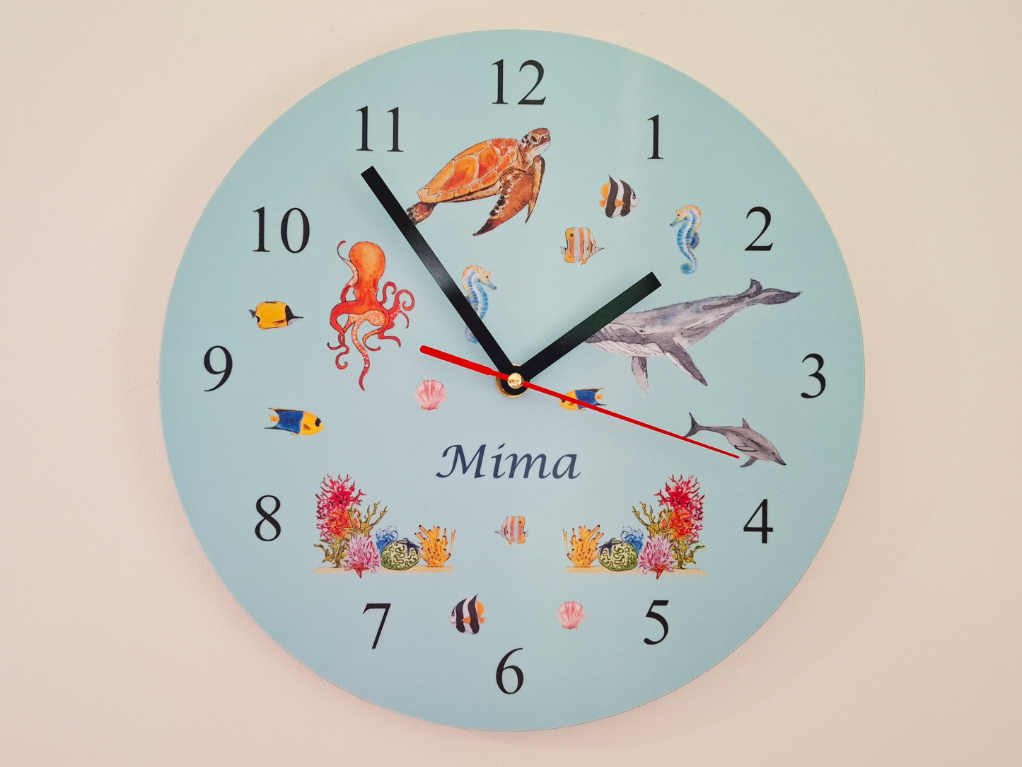 UNDER THE SEA CLOCK