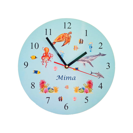 UNDER THE SEA CLOCK